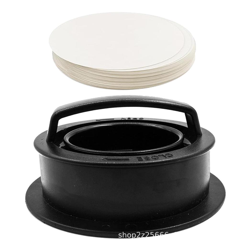 Black Hamburger Patty Press & Meat Forming Tool