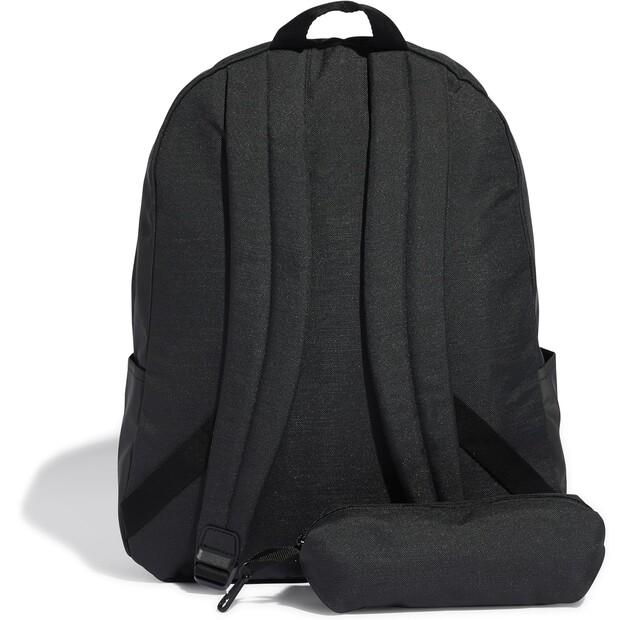 Backpack Adidas Classic Horizontal 3-Stripes Black/solar Slime (IP9846)
