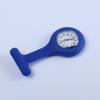 Korean Style Silicone Nurse Clip-on Pocket Watch: Cute, Simple, Waterproof Brooch for Female Students and Doctors.
