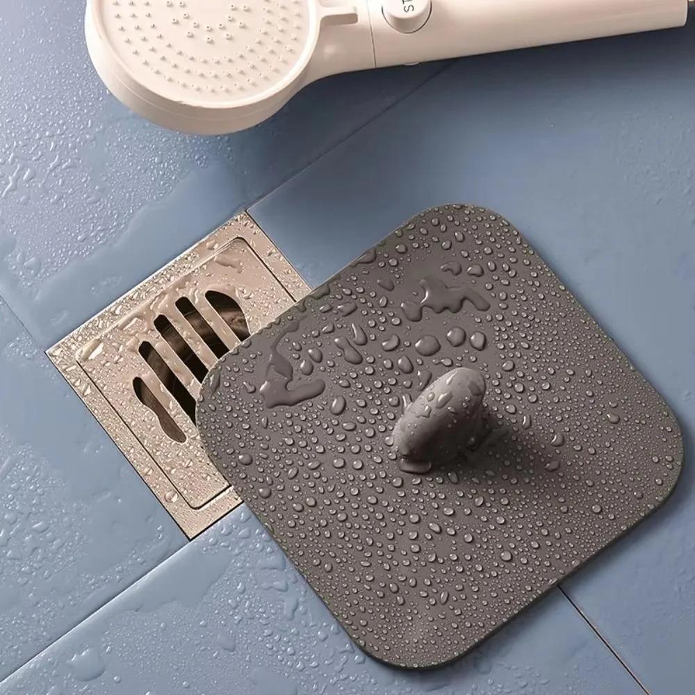 

1PC Silicone Drain Cover Toilet Bathroom Odor Blocker Sewer Deodorant Pad Water Stopper Sink Anti Smell Home Kitchen Accessories