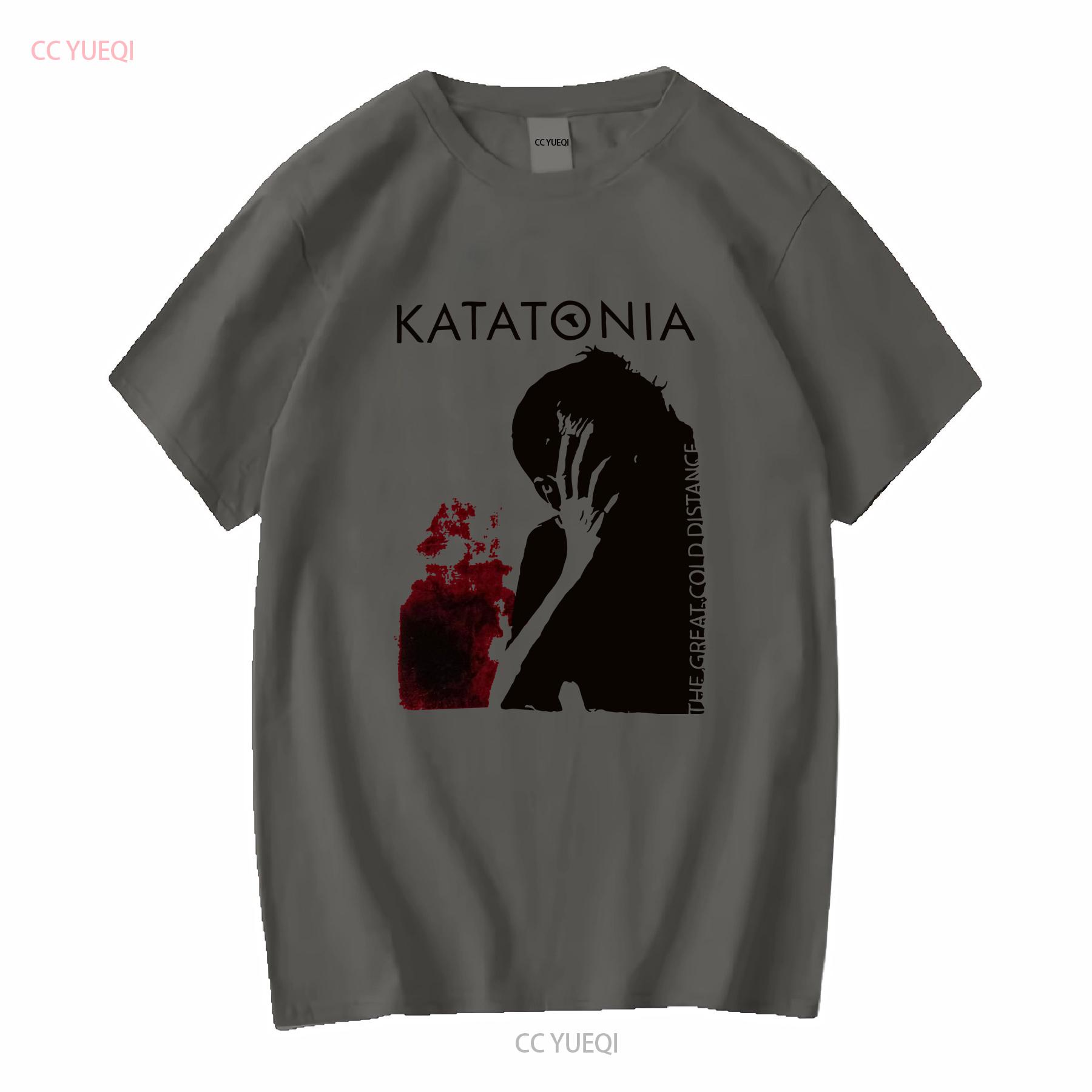 

Katatonia The Great Cold Distance Band Album Red T Shirt Full Size S461 long or short sleeves vintage Washed graphic 4XL