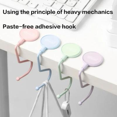 1 szt. Ładny Morandi Bag Hook Heavy Table Torebka Torebka Haki Podróżne Torebka Stolik Boczny Wieszak Na Torebkę Organizery Biurkowe