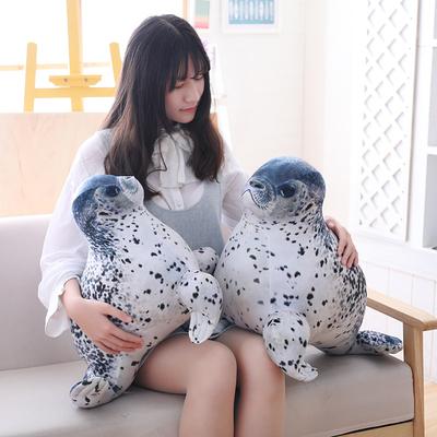 Cartoon Sea Lion Doll Plush Toy Aquarium Sea Lion Seal Doll Throw Pillow Rag Doll Children'S Birthday Gift
