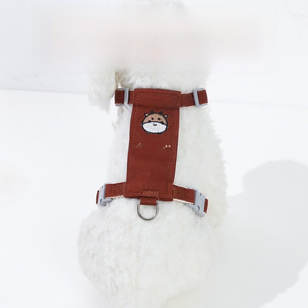 Pet Dog Harness With Nylon And Alloy Buckle For Small Medium Dogs Pet Training And Walking