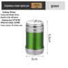 "Stainless Steel Seasoning Jar: Multi-purpose Spice Bottle for Home & BBQ"