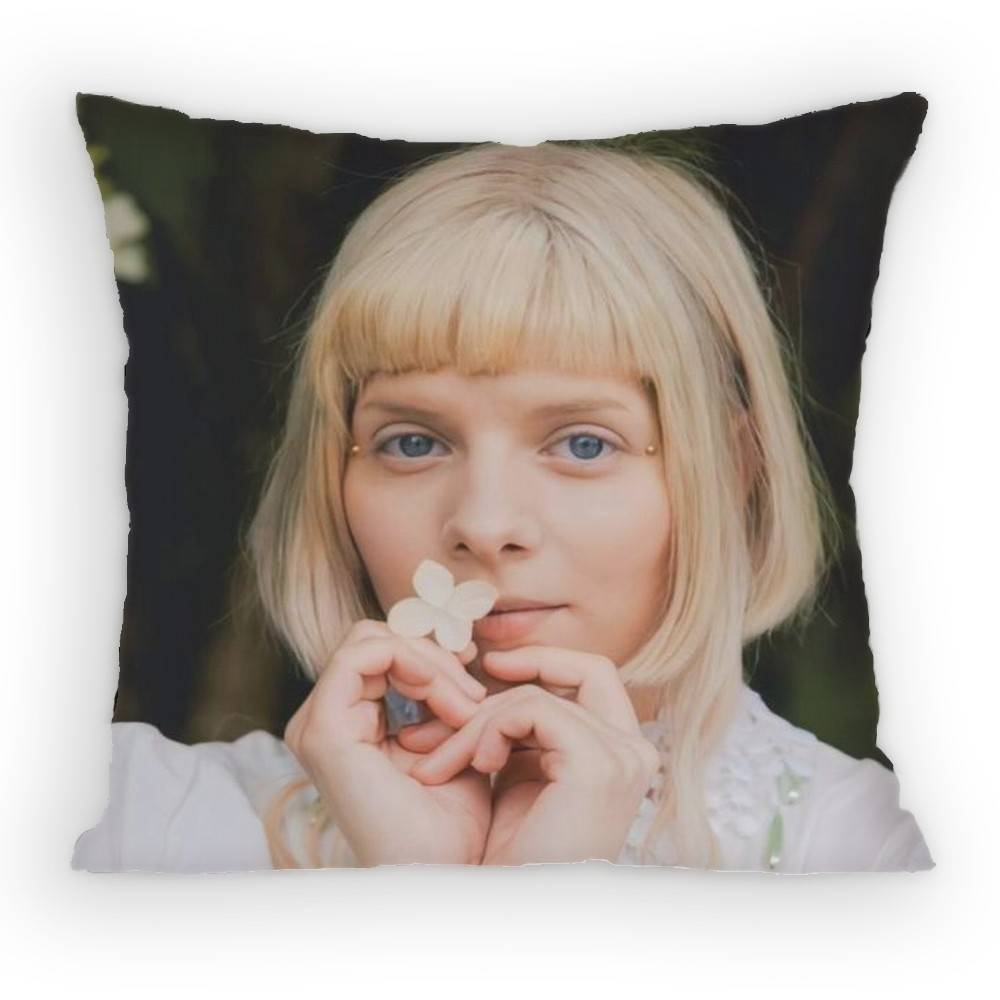 Singer AAurora AAksnes Pillow Case Sofa Living Room Bedroom Headboard Backrest Cushion Square Cushion Nap Time