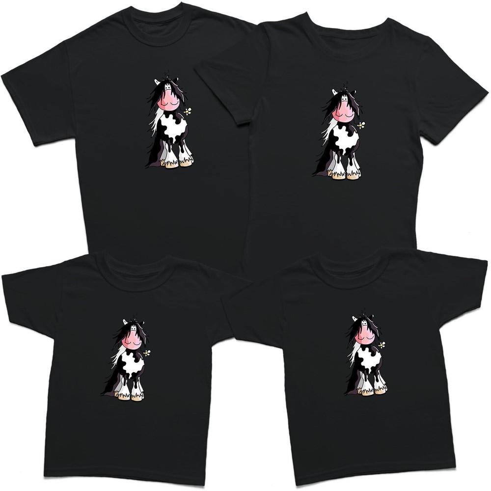 

Cute Pinto Horse Mens Womens T Shirt Funny Animal Horse Lovers Tee Top M