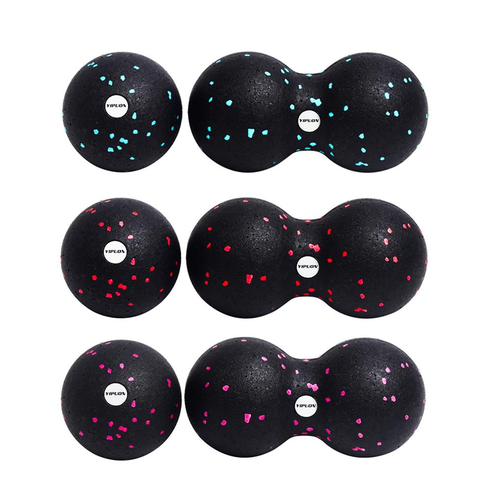 per massaggiatore miofasciale con rilascio del punto strumento per alleviare lo stress muscolare del corpo rullo in schiuma yoga Peanut Ball Fascia Ball Set Training kit palla da massaggio per massaggiatore miofasciale con rilascio del punto strumento per alleviare lo stress muscolare del corpo rullo in schiuma yoga Peanut Ball Fascia Ball Set Training kit palla da massaggio