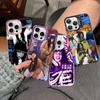 Custodia per Telefono Colorata Pop Singer B-Billie Per IPhone 17 16 15 14 13 12 11 Pro Max Plus Copertura Opaca