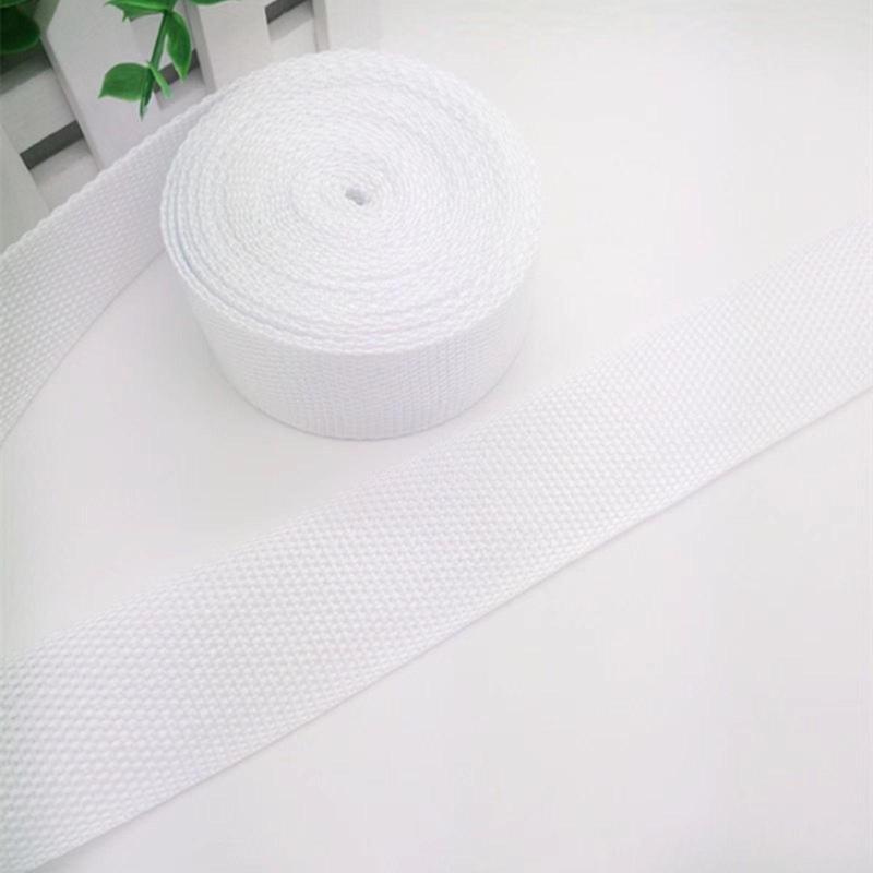 5 metri 25mm Nastro di Tela Cintura per Borsa Fettuccia di Nylon Cinghia per Zaino Accessori per Cintura da Cucito per Borsa