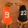 Spring  Dog Clothes Breathable Basketball Digital Clothing Pet Quick-drying Large Dog Sweat Shirt Pet T-shirt Vest Outdoor