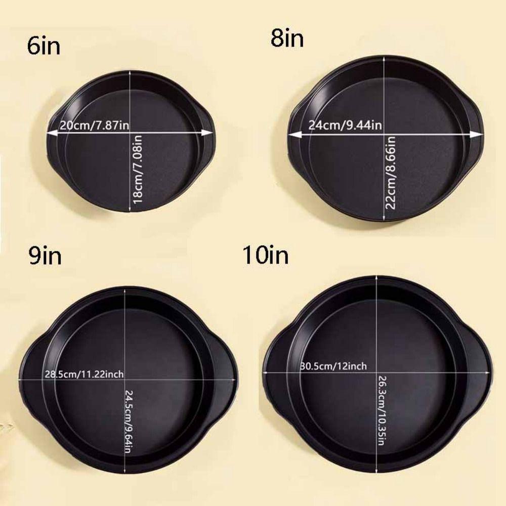 Durable Pizza Baking Pan Non-Stick Pizza Oven Tray Multi-Purpose Pizza Mould  Baking Tool