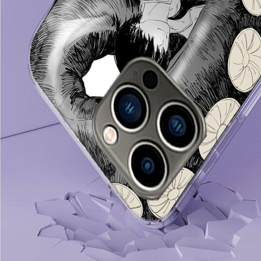Chainsaw Man Yoshida Phone Case For Iphone 17 Air 15 Pro 14 Plus 16 Pro Max 17E 16E 12 13 Mini 11 Cover Cute Fundas