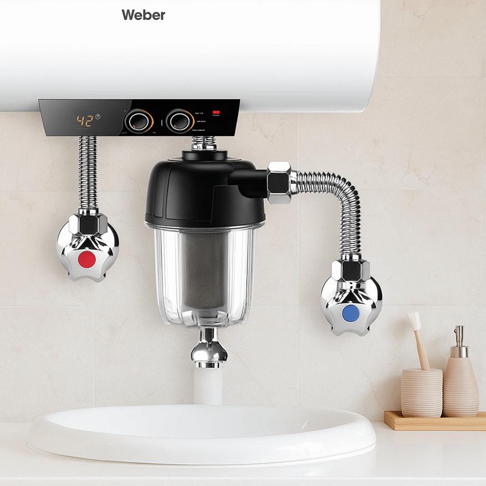 Odolný materiál Nerezový předfiltr Nerezový filtr na vodu z kohoutku Ohřívač vody