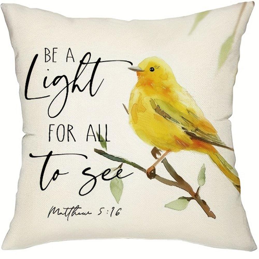 Elsternmuster Heimdeko Kissenbezug Schlafzimmer Wohnzimmer Sofa Dekoration Polyester Kissenbezug mit Reißverschluss