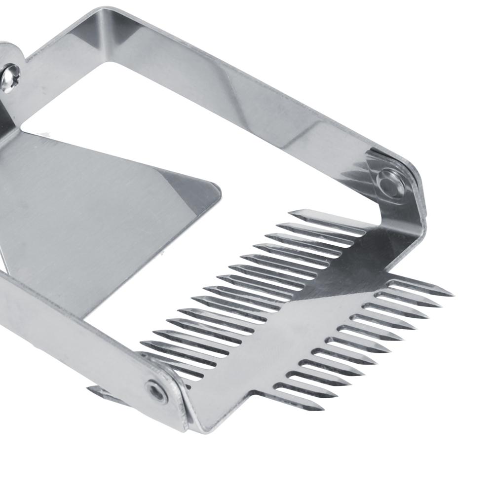 Doppelnadel Edelstahl Bienenstock Entdeckelungsgabel Schaber Schaufel Imkerei Imkerwerkzeug