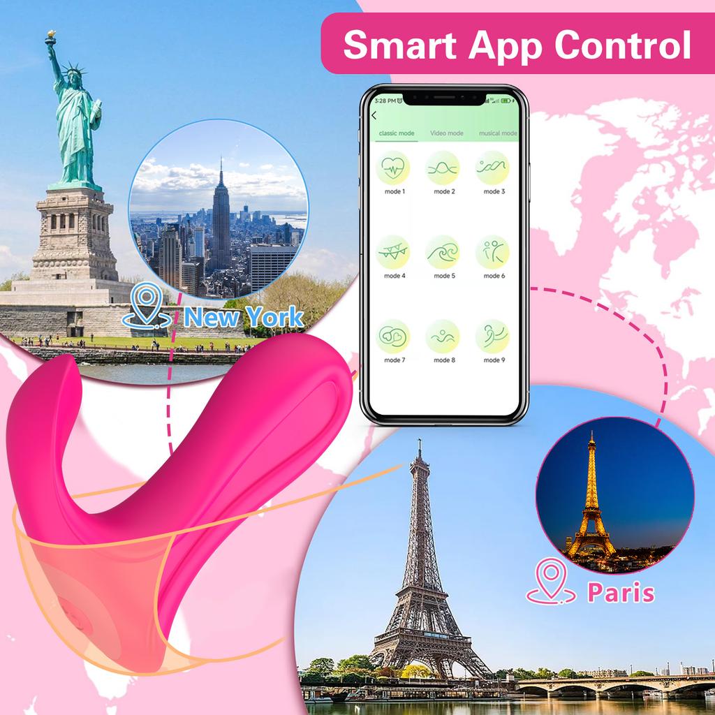 Wearable Clitoral Vibrator Sex Toys Anal Plug Penetration Vagina Vibrator Masturbation for Couple Anal Masturbator Adult Toy Sex