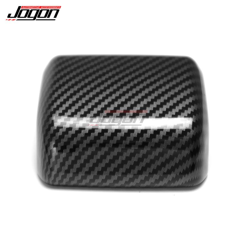Carbon Look For Toyota Tacoma 2024 Plastic Car Interior Center Gear Shift Head Knob Panel Cover Sticker Trim Accessories