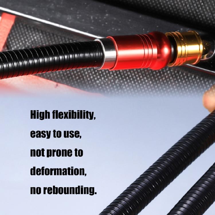 180 Degree Angled Drill Bit Extension Double Direction Hex Shanks Bit Holders Featuring Reinforced Locking Collar Design