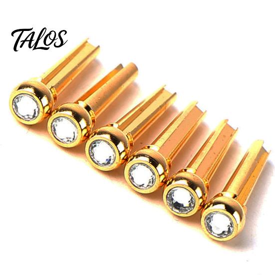 Professional Strings Nail Better Resonance Guitar Accessories Copper Acoustic Fixed Cone Bridge Pin for Beginner