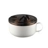 Korean-Style Stainless Steel Noodle & Rice Lunch Box with Water Filter for Students and Dorms.