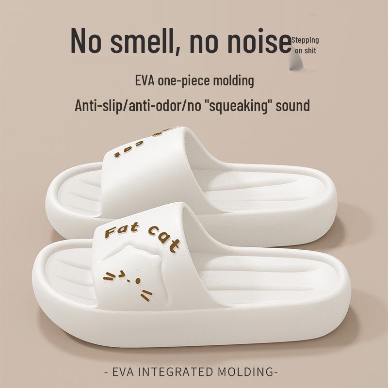 Eva Non-Slip Thick Bottom Slippers: Summer Indoor/Outdoor Options for Men & Women, Odor-Free Comfort