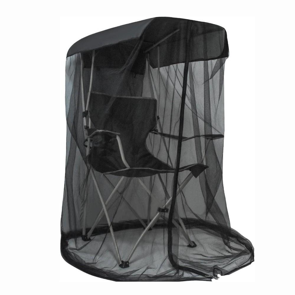 Foldable Design Insect Shield Net Compact Size Mesh Tent Breathable Chair Use Mosquito Net  Fishing
