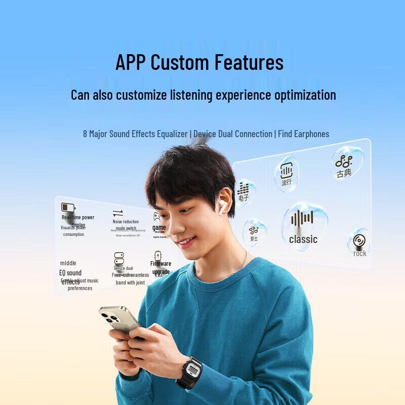 Ugreen HiTune P3 Wireless Noise-Cancelling Earbuds