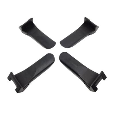 EINEY Protection de jante pour démonte-pneus, insert de mâchoire, protection de pince, couvercle de pince, protection de pneu, type droit, lot de 4 (Type droit)