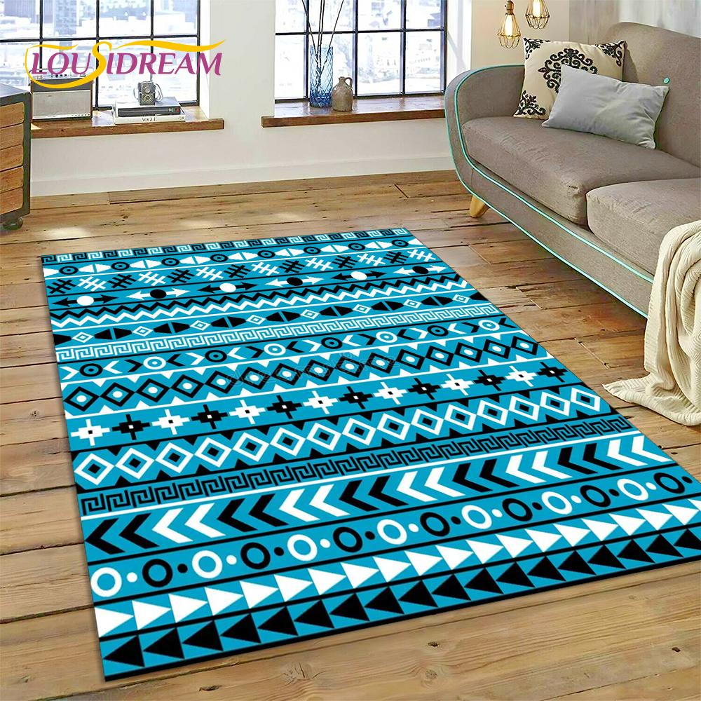 Classics Bohemia Nordic Turkish Celts Carpet Rug for Home Living Room Bedroom Sofa Doormat Decor,kid Area Rug Non-slip Floor Mat