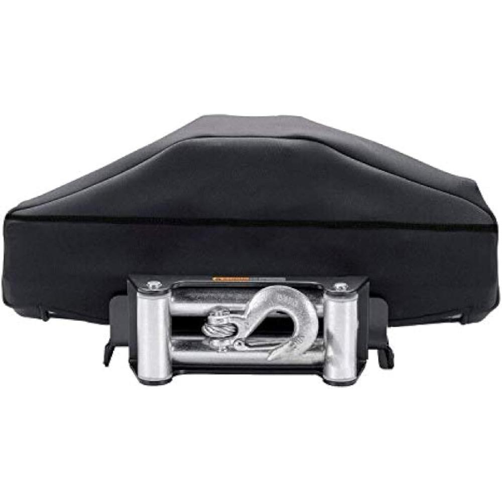 Winch Cover,Heavy Duty UV-Resistant Waterproof Winch Protective Cover With Drawstring,Indoor/Outdoor Winch Accessories,Weather Resistant Dust Cover 1