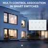Brazil South Africa Standard Smart Touch Switch 4-6-8Gang Supports Alexa Google Home Smart Wall Switch