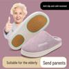 Women's & Men's Non-Slip Warm Cotton Slippers: Autumn/Winter Indoor Fur Slippers for Older Adults