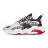 Anta Mix 4.0 Non-Slip Wear-Resistant Low-Top Casual Shoes Men Sneakers Yellow White Gray 112218812-6