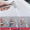 Modern Stainless Steel Handheld Bidet Sprayer with Adjustable Water Pressure and 1.5m Hose