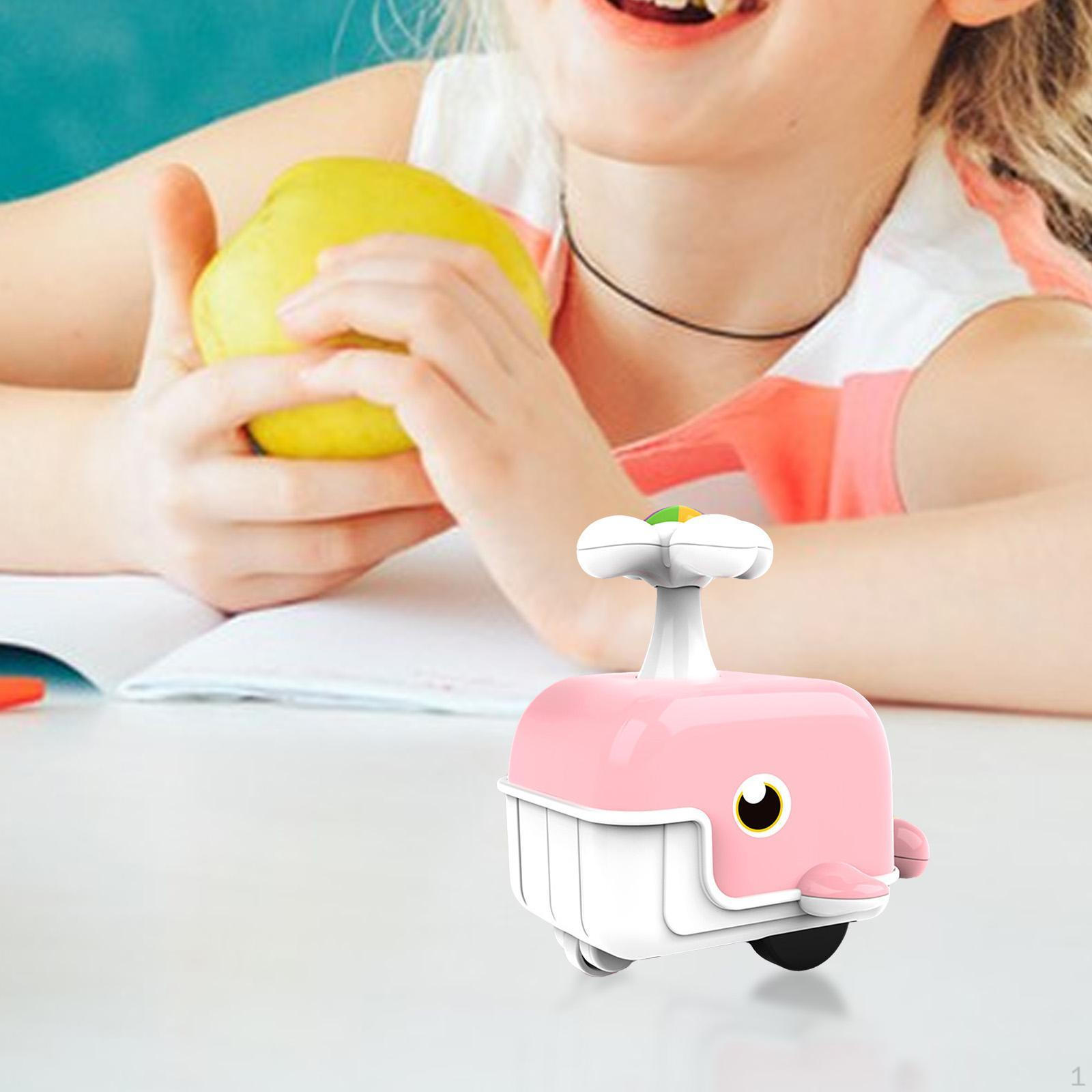 

Игрушечная машинка Раннее обучение Компактный мультяшный автомобиль Нажми для детей Мальчиков Девочек День рождения розовый