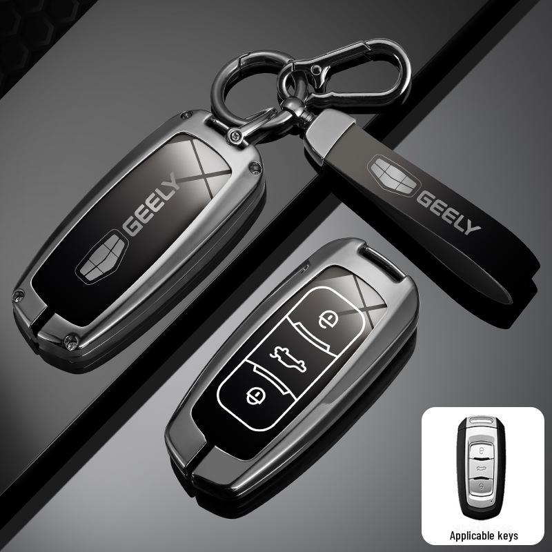 Compatible Key Cover for Geely Xingyue L, Xingrui, 4th Gen Dihao, Boyue, Binyue, Icon, Vision, and X6 Cars