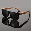 1 Pair Retro Wood Grain Eyeglass Legs Ultra Light Stylish Durable Unisex Frame