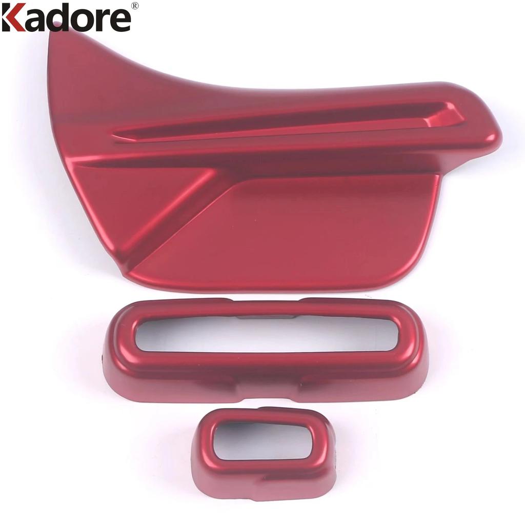 Car Seat Adjustment Switch Control Button Panel Cover Trim For Honda Civic 11th Sedan   2024 Carbon Interior Accessories