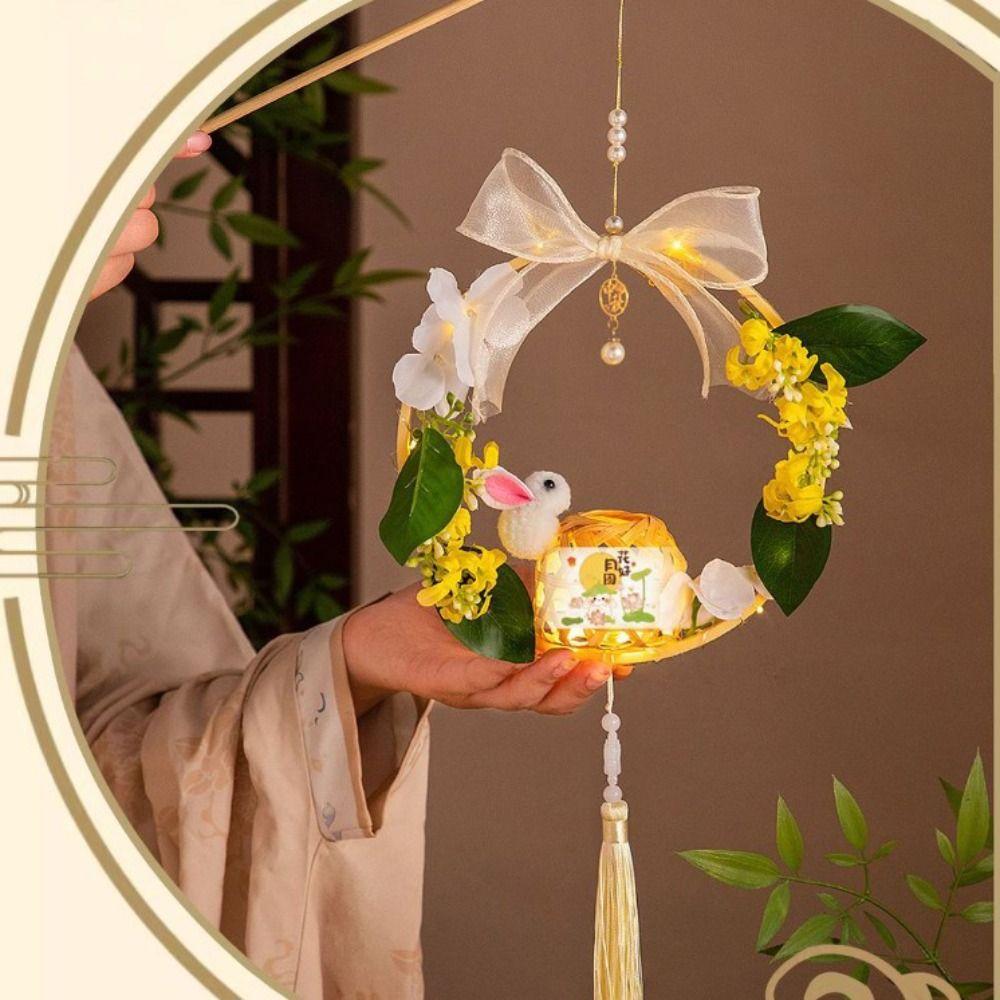 

Traditional Mid-Autumn Festival Lantern Handmade Festival Hanging Lamps New Mini Luminous Lantern 02