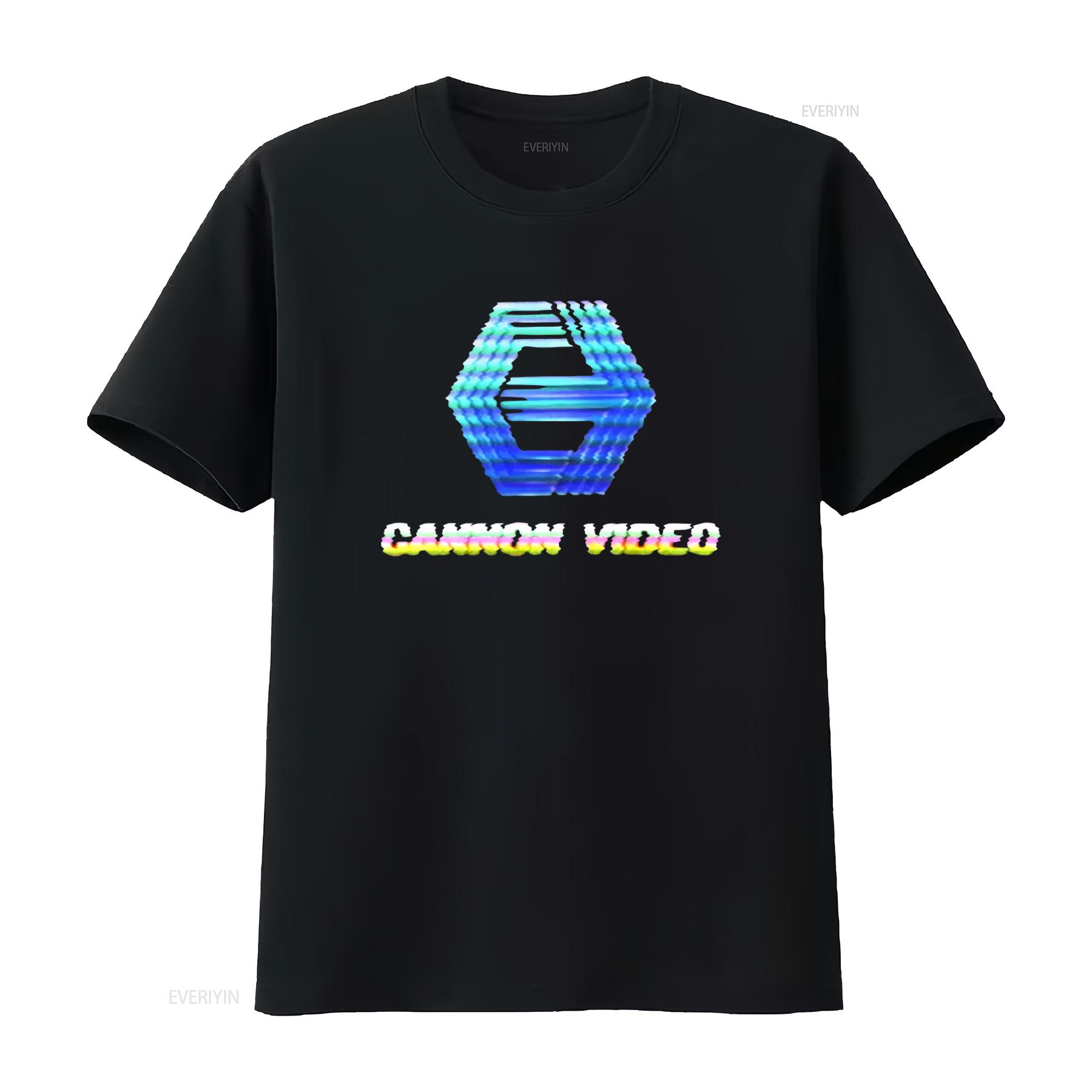 

Cannon VHS Logo T Shirt Retro Video Design for Vintage Lovers vintage Washed Slightly Unisex Soft Top For Everyday Wear 4XL