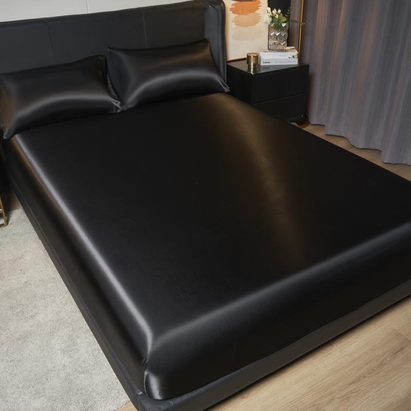 2025 Leichter Luxus Satin Spannbettlaken