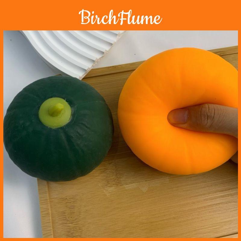 Tpr Stress Relief Pumpkin Toy For Kids And Students With Sensory And Handgrip Skills