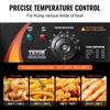 5000W Commercial Countertop Fryer for Chicken French Fries Frying Chips Electric Deep Fryer With Dual Removable Tanks