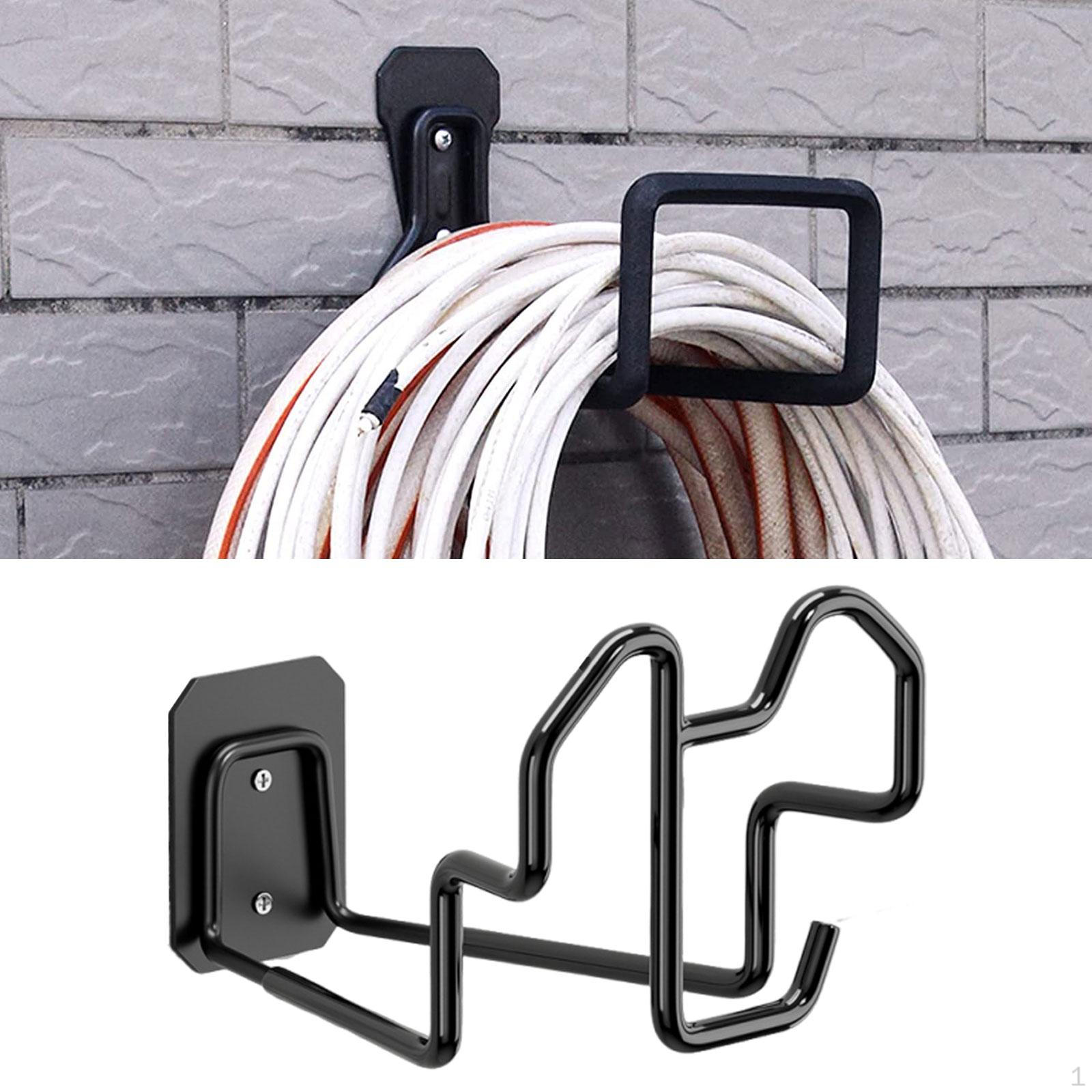 

Mounted Tool Hook, Garden Hose Holder, Multi-purpose, Installable Storage Organizer, for The Garage Glossy