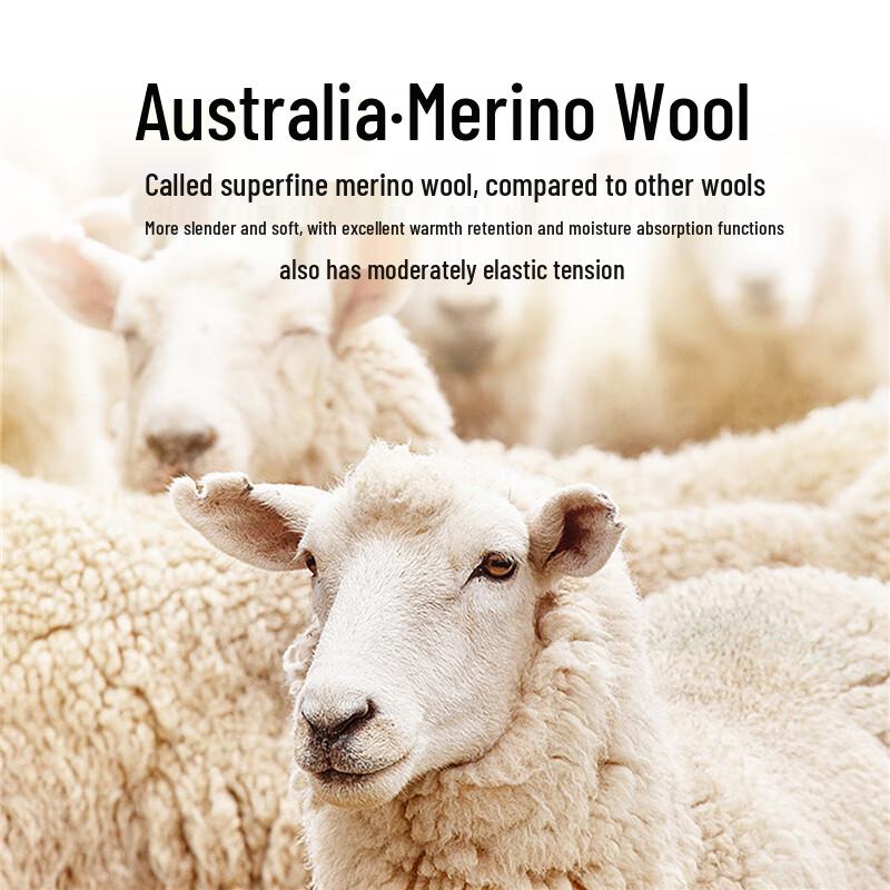 Septwolves Men's Half-Turtleneck Lambswool Sweater