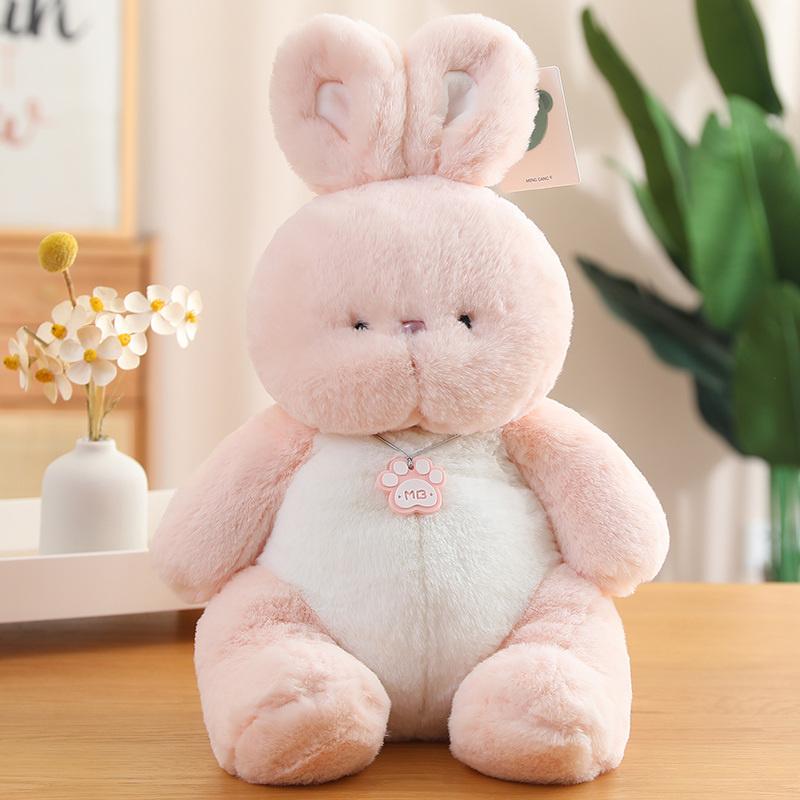 Soft Cute Plush Toys Bunny Cats Dog Duck  Bear Animal Pillow Stuffed Baby Sleep Doll Girls Lovely Decor Gift