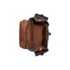 Coach Hudson 29 Classic Monogram Print Flap Drawstring Closure Canvas And Leather Backpack Men Backpack Brown Black CB902-QBV0S