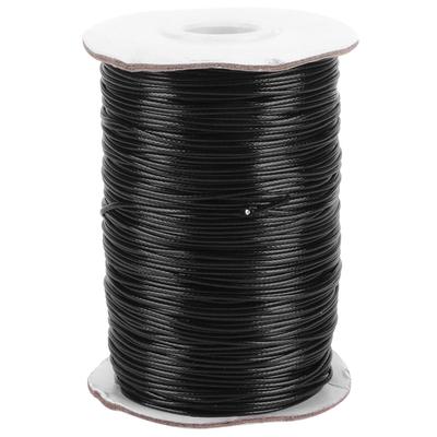 1mmx160m Voskovaná šňůra Šetrná k životnímu prostředí DIY Ručně tkaná Vodotěsná Voskovaná drátěná šňůra Niť