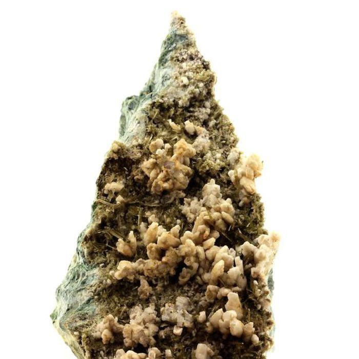 Pierres et Minéraux. Clinozoisite, Albite. 2244.0 ct. Marine de Scala, Canari, Haute-Corse, France.